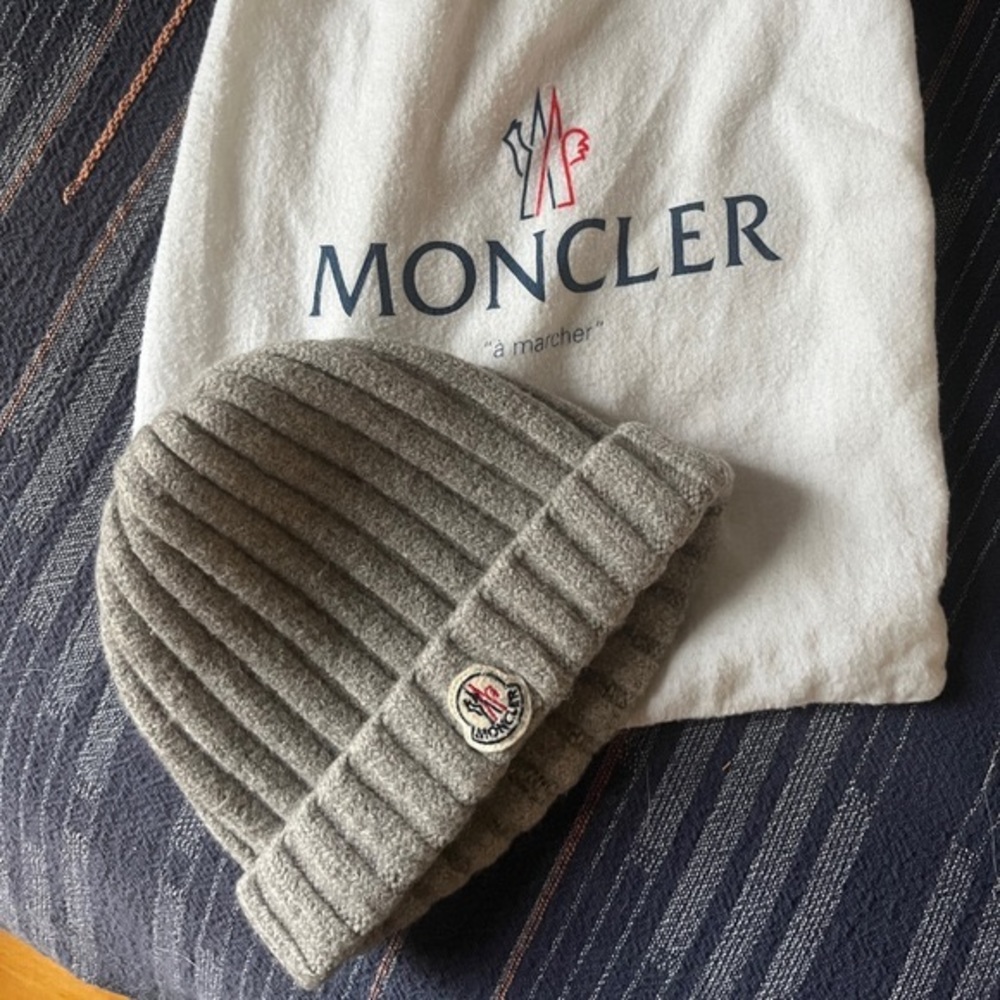 Moncler Berretto Ribbed Wool kids Beanie